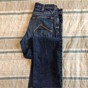 Ariat M4 Low Rise Boot Cut FR Jeans. Size 33/30